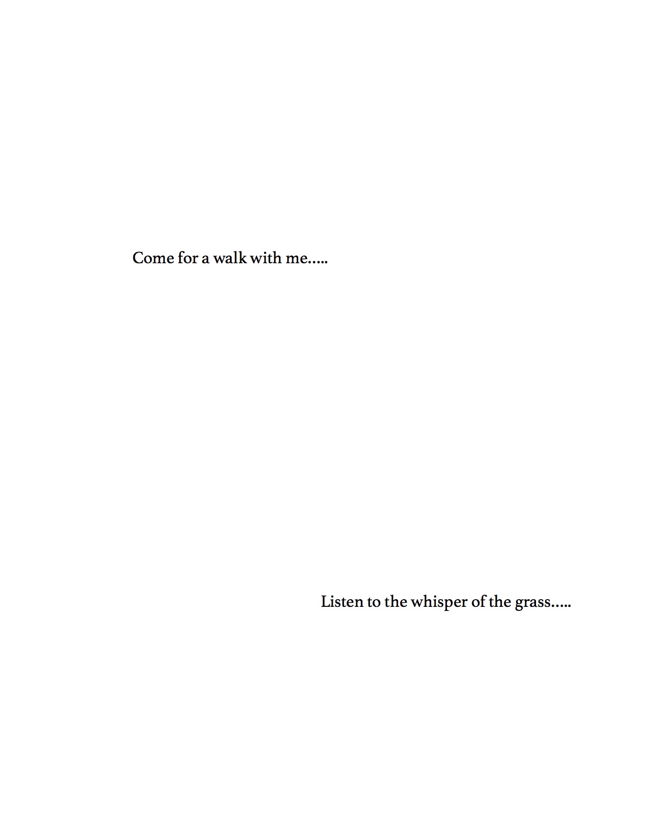 whisper